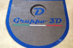 Zerbino personalizzato intarsiato a mano in ricciolo di vinile - #1086