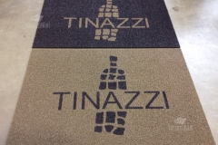 Zerbino personalizzato intarsiato a mano in ricciolo di vinile - #1247