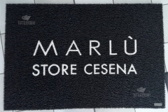 Zerbino personalizzato intarsiato a mano in ricciolo di vinile - #1470