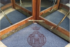 Zerbino personalizzato intarsiato a mano in ricciolo di vinile - #1700