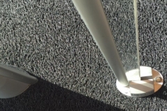 Zerbino personalizzato intarsiato a mano in ricciolo di vinile - #1708