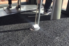 Zerbino personalizzato intarsiato a mano in ricciolo di vinile - #1709