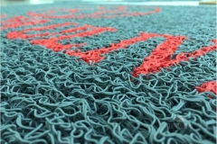 Zerbino personalizzato intarsiato a mano in ricciolo di vinile - #1711