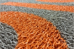 Zerbino personalizzato intarsiato a mano in ricciolo di vinile - #1712