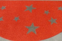 Zerbino personalizzato intarsiato a mano in ricciolo di vinile - #1720