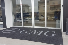 Zerbino personalizzato intarsiato a mano in ricciolo di vinile - #1725