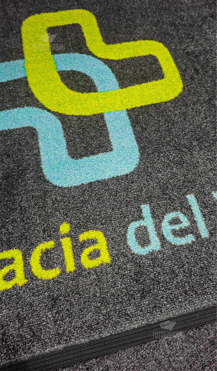 Tappeto asciugapasso personalizzato stampato modello premium - #6809