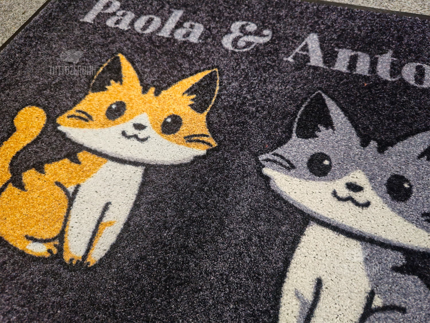 Tappeto asciugapasso personalizzato stampato modello quality - #6829