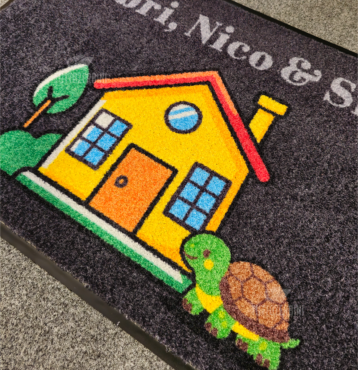 Tappeto asciugapasso personalizzato stampato modello quality - #6836