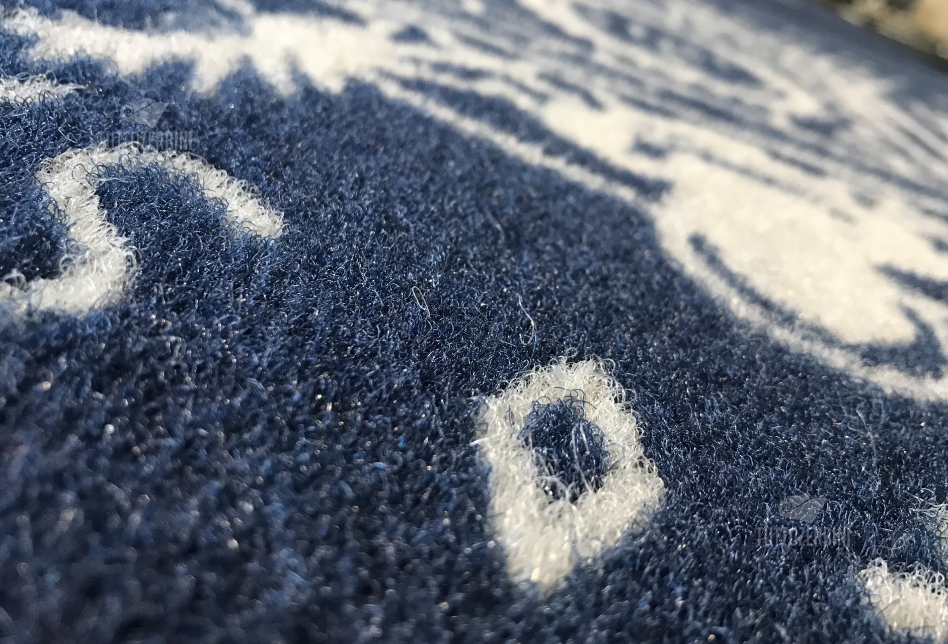 Zerbino personalizzato intarsiato a mano in cocco sintetico - #6774