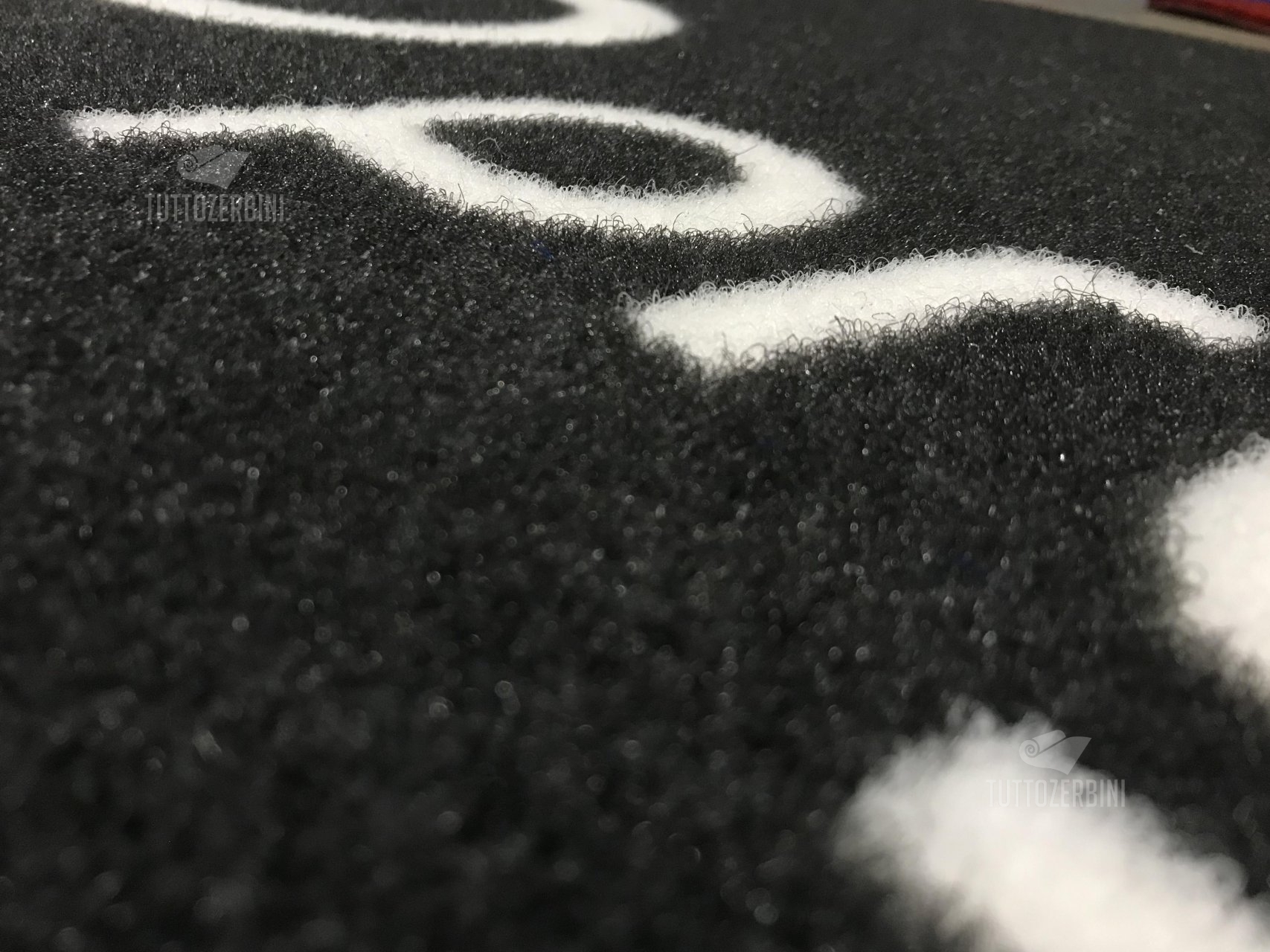 Zerbino personalizzato intarsiato a mano in cocco sintetico - #6791