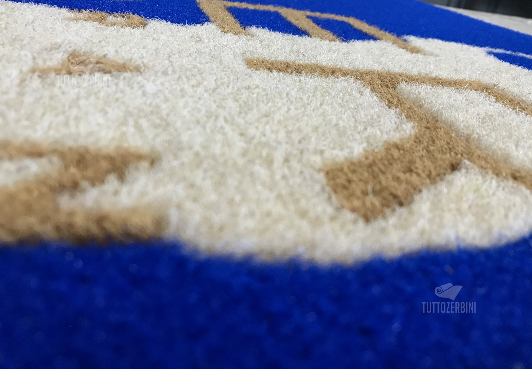 Zerbino personalizzato intarsiato a mano in cocco sintetico - #6867