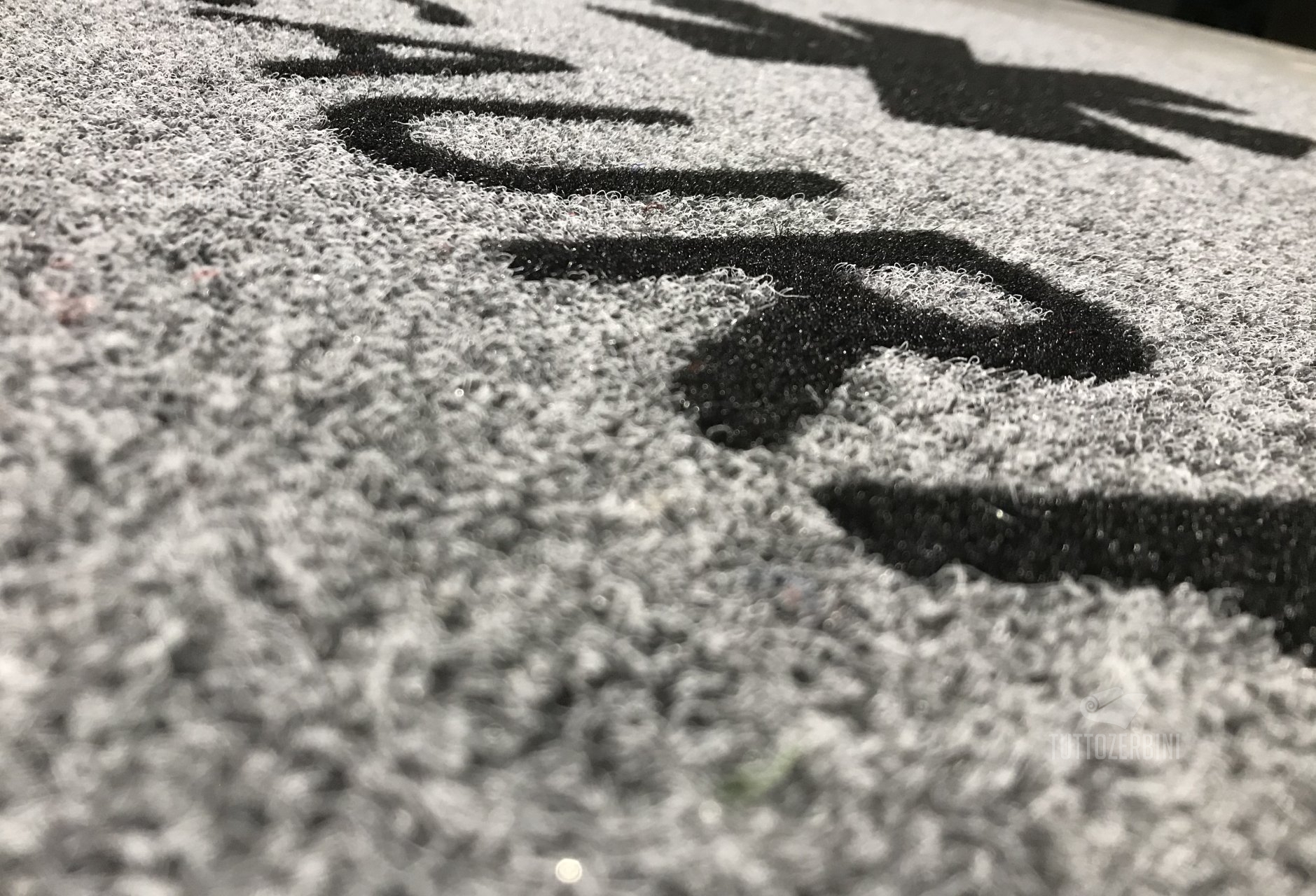 Zerbino personalizzato intarsiato a mano in cocco sintetico - #6874