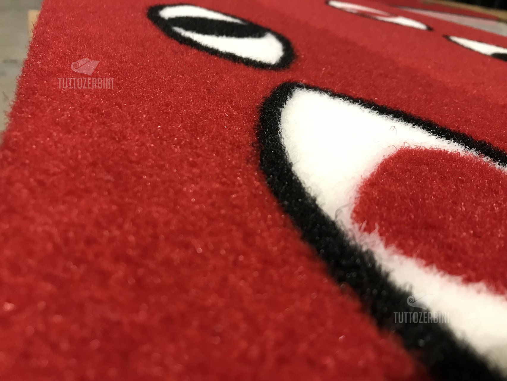 Zerbino personalizzato intarsiato a mano in cocco sintetico - #6914