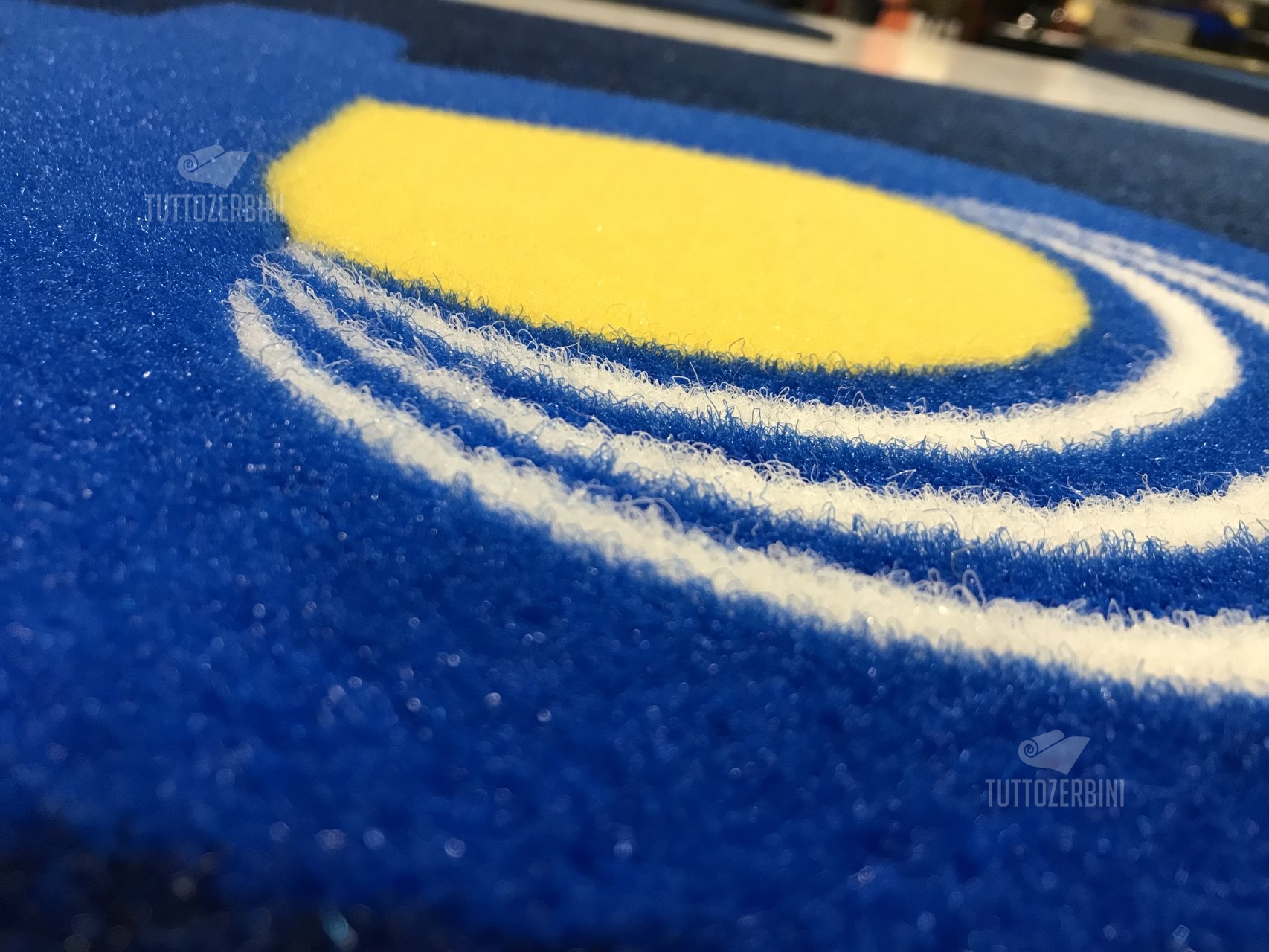 Zerbino personalizzato intarsiato a mano in cocco sintetico - #6944