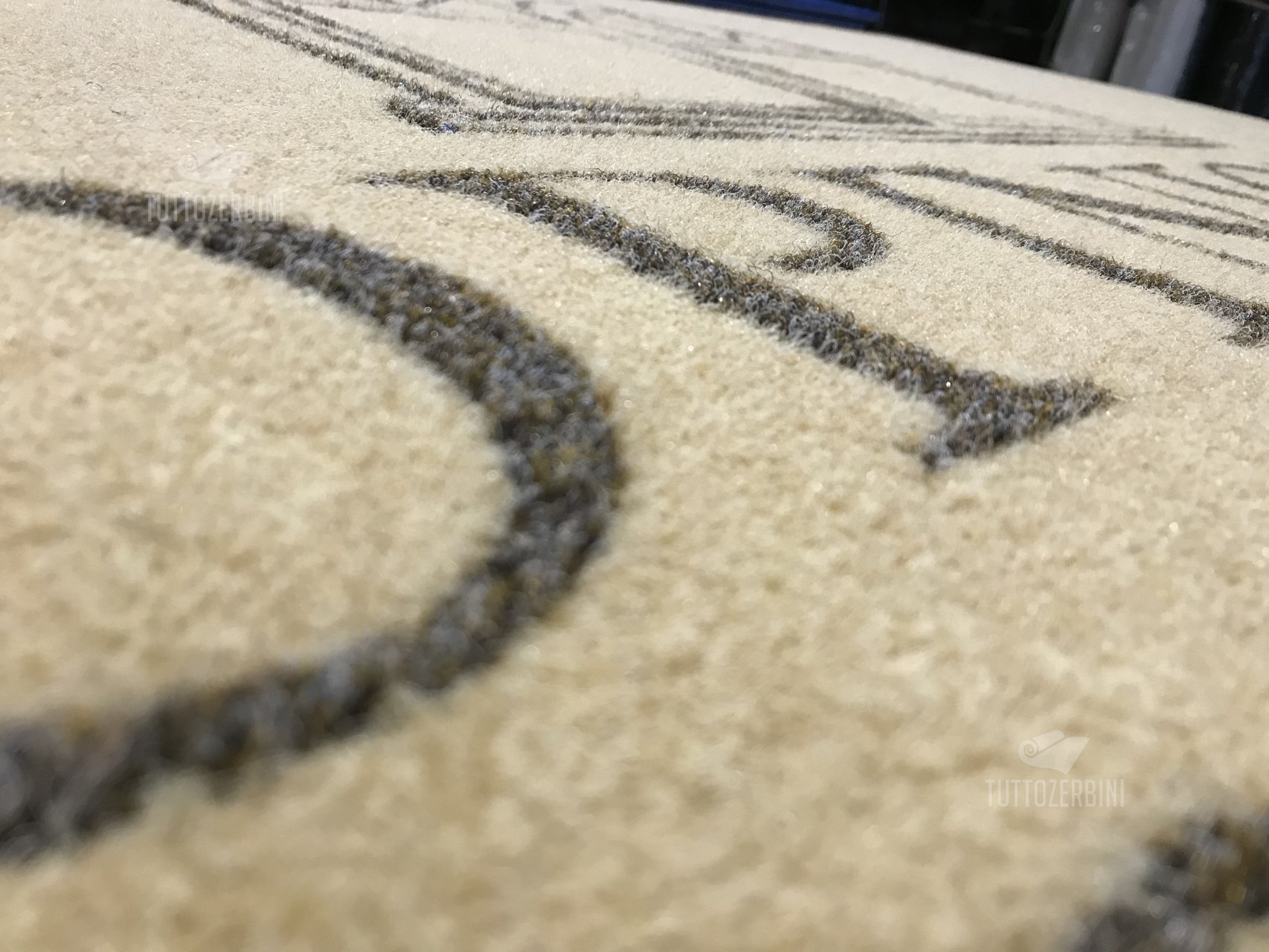 Zerbino personalizzato intarsiato a mano in cocco sintetico - #6945