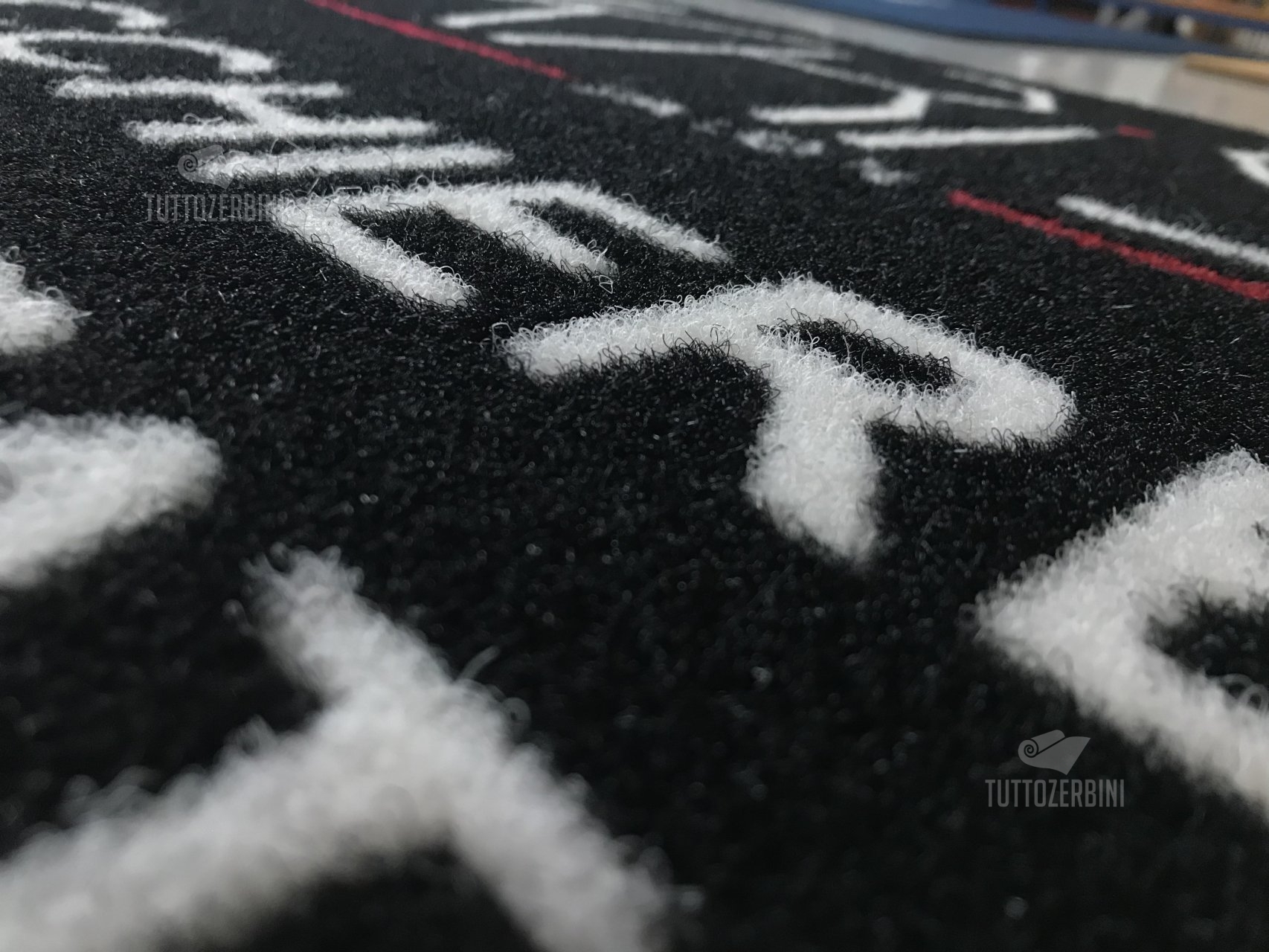 Zerbino personalizzato intarsiato a mano in cocco sintetico - #7134