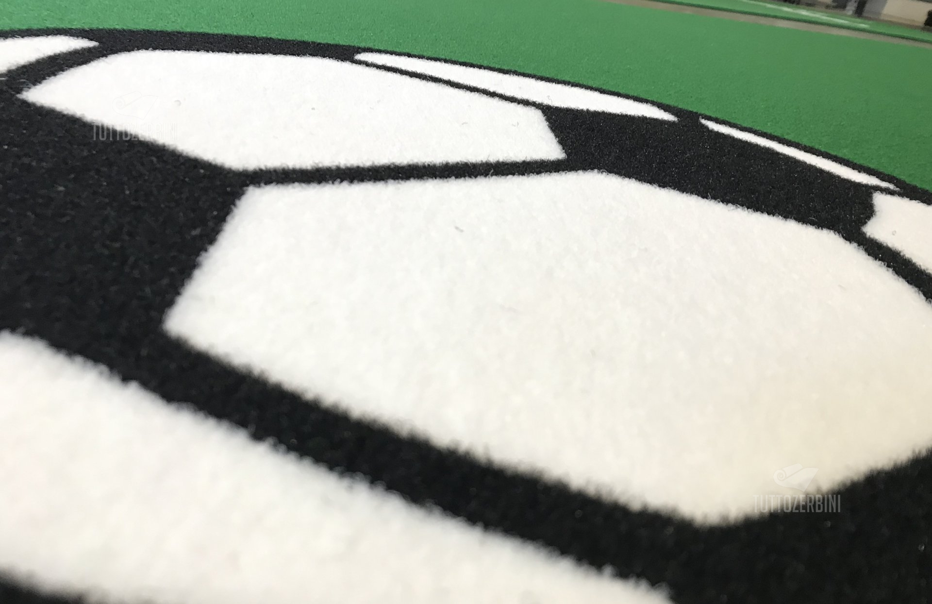 Zerbino personalizzato intarsiato a mano in cocco sintetico - #7142