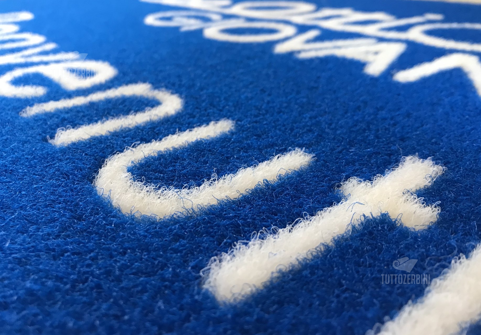 Zerbino personalizzato intarsiato a mano in cocco sintetico - #7146