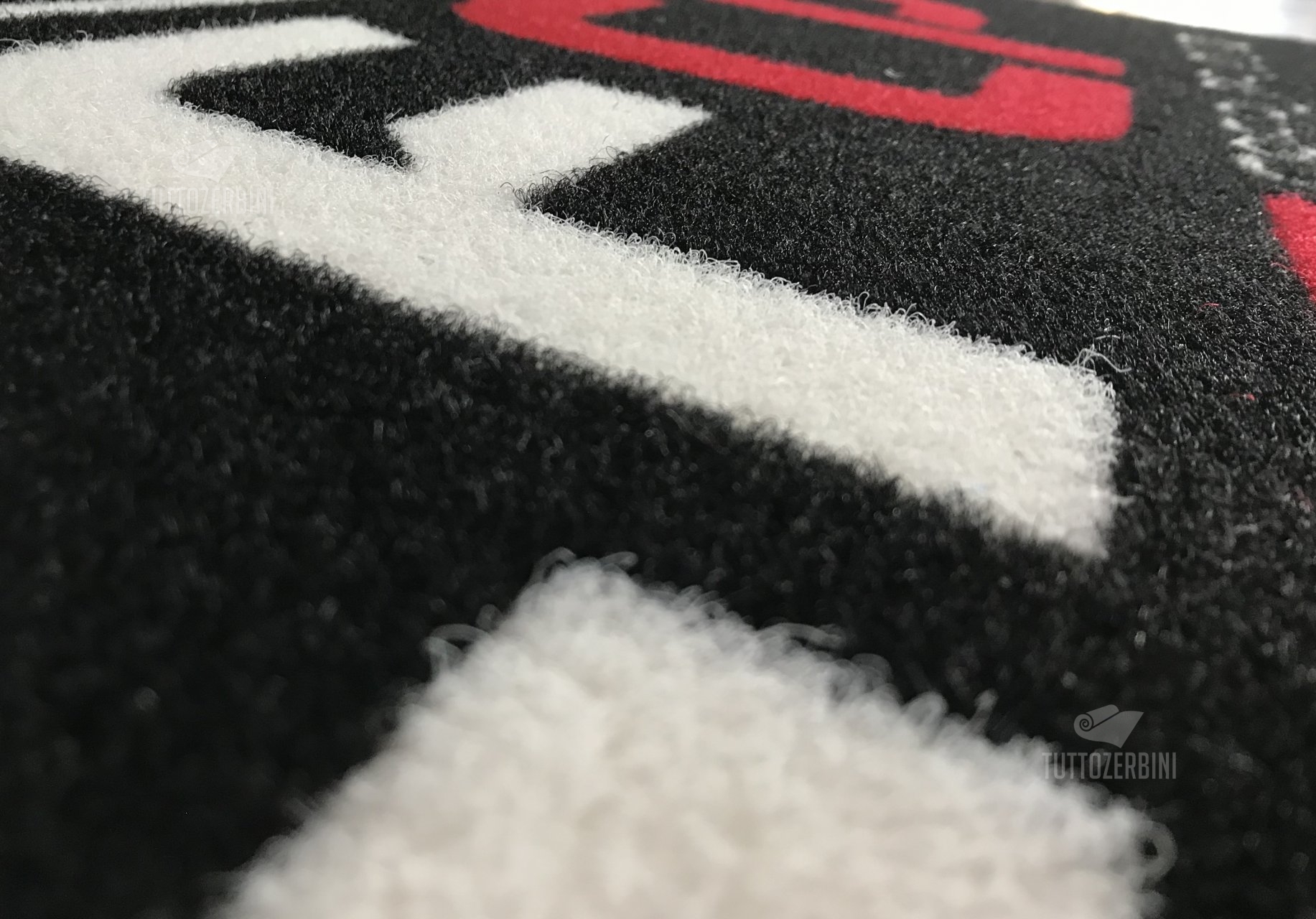 Zerbino personalizzato intarsiato a mano in cocco sintetico - #7179