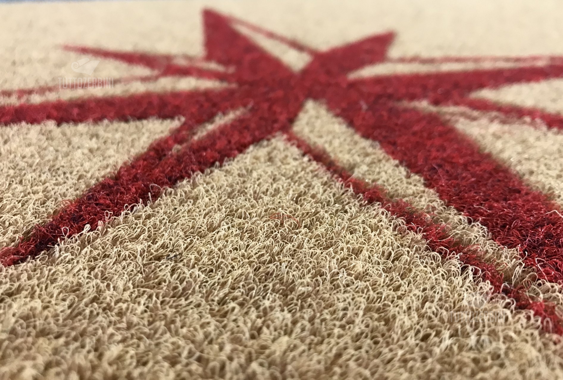 Zerbino personalizzato intarsiato a mano in cocco sintetico - #7196