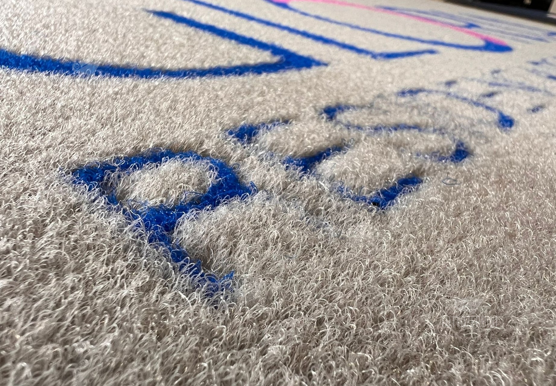 Zerbino personalizzato intarsiato a mano in cocco sintetico - #7223