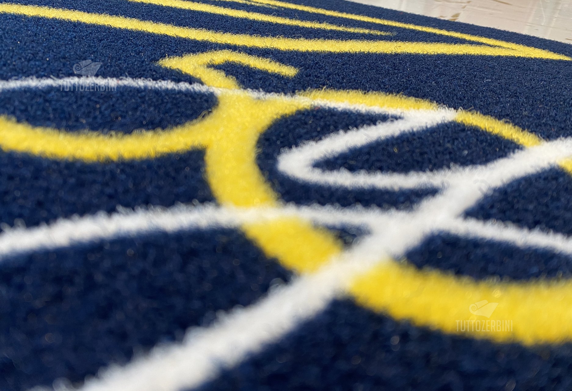 Zerbino personalizzato intarsiato a mano in cocco sintetico - #7248