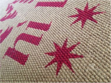 Zerbino personalizzato intarsiato a mano in chicco di riso - #1688