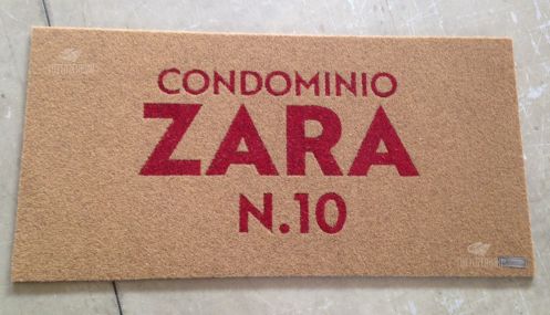 Zerbino personalizzato intarsiato a mano in cocco sintetico - #1833