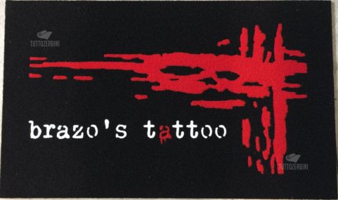 Zerbino personalizzato intarsiato a mano in cocco sintetico - #3007
